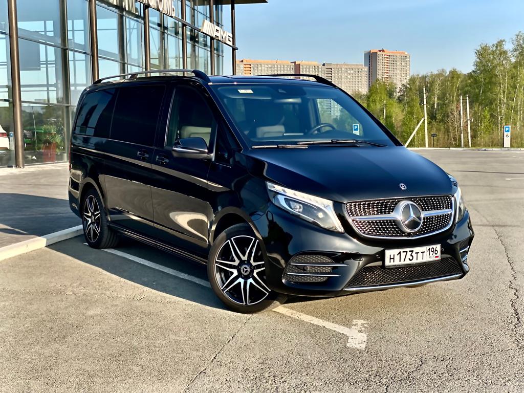 Аренда Mercedes-Benz V-класс с водителем в Екатеринбурге - Автобус1