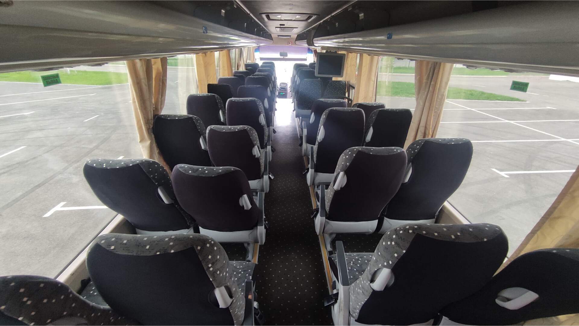King Long XMQ6127 в Екатеринбурге вид салона