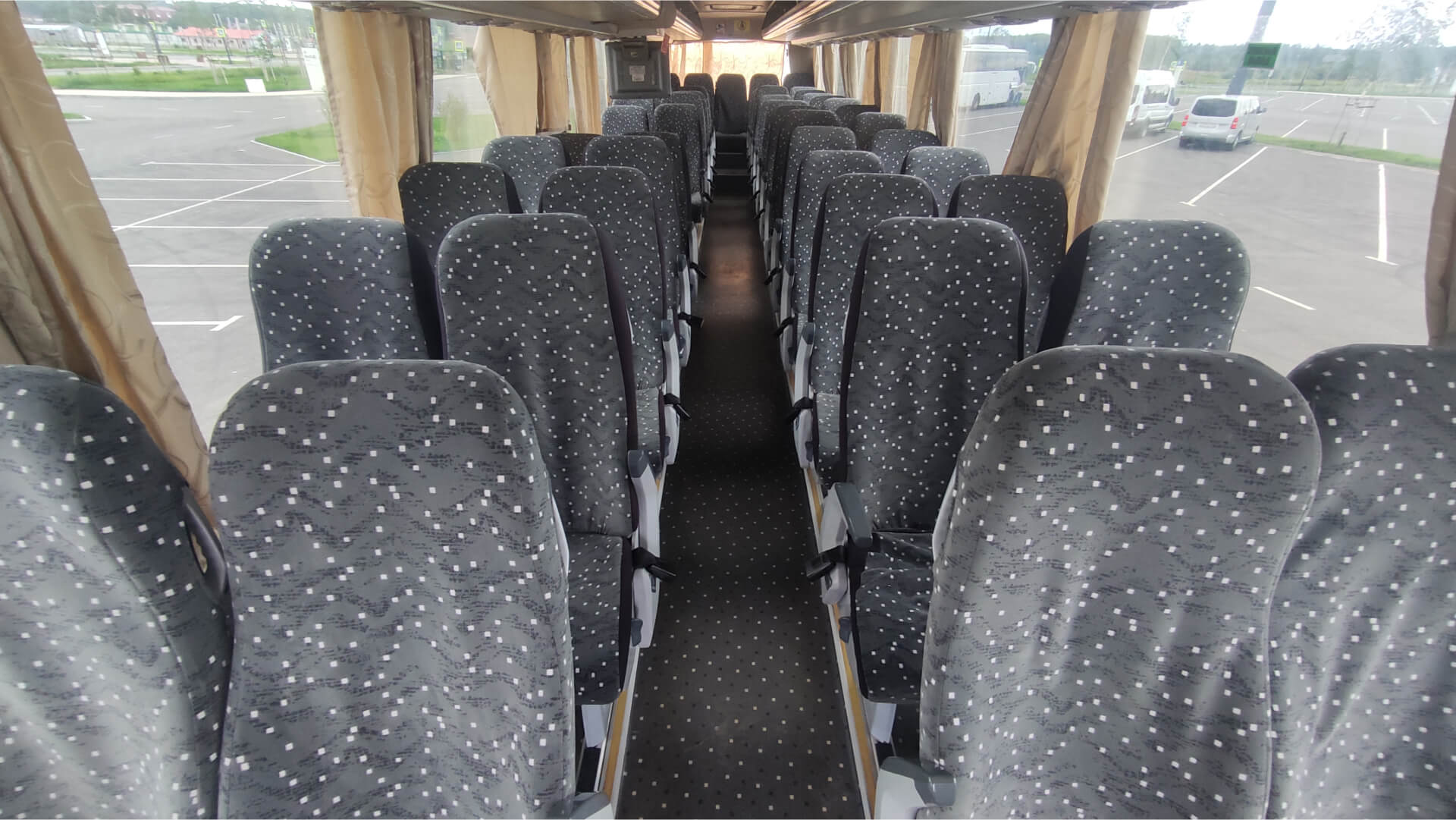 King Long XMQ6127 в Екатеринбурге вид салона